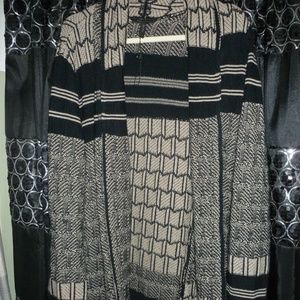 bcbg cardigan geometric ikat Large
